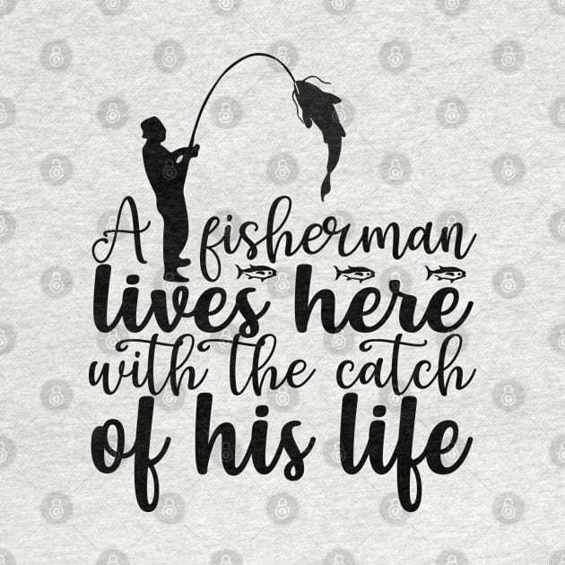 Wishing I Was Fishing - Less Talk More Fishing - Gift For Fishing Lovers, Fisherman - Black And White Simple Font by Famgift